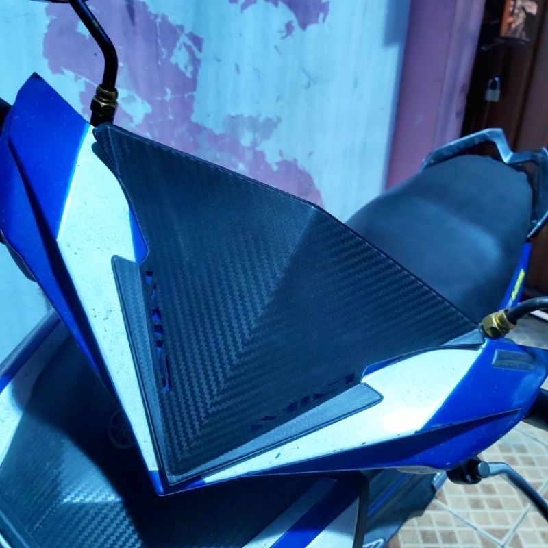 FREE DOUBLE TAPE  VISOR KARBON YAMAHA MIO 125, MIO M3 MIO Z