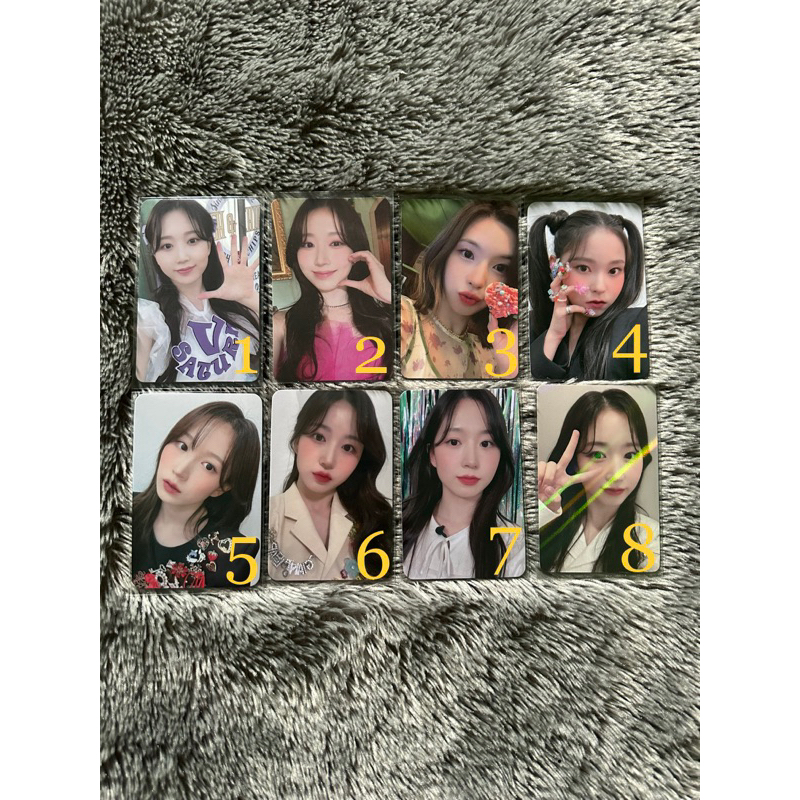 haewon kyujin bae nmixx photocard official