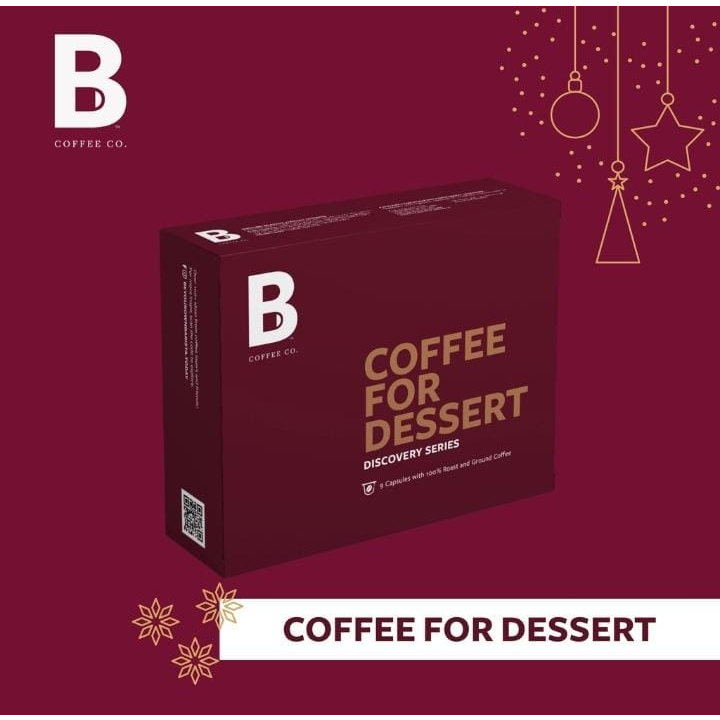 

B COFFEE CO COFFEE FOR DESSERT 9 CAPSULE PACK