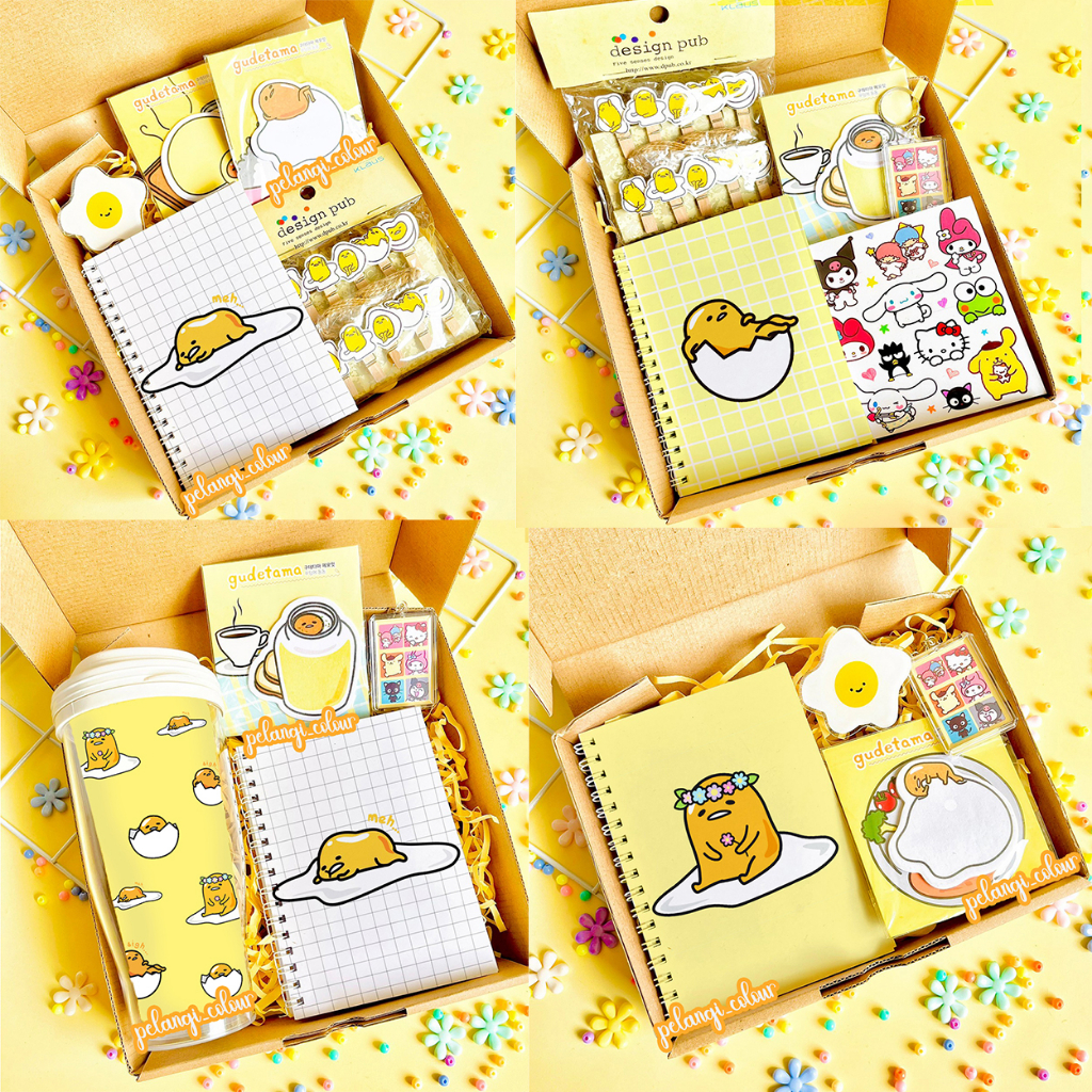 

Hampers Gudetama / Gift Box Gudetama / Paket Kado Gudetama