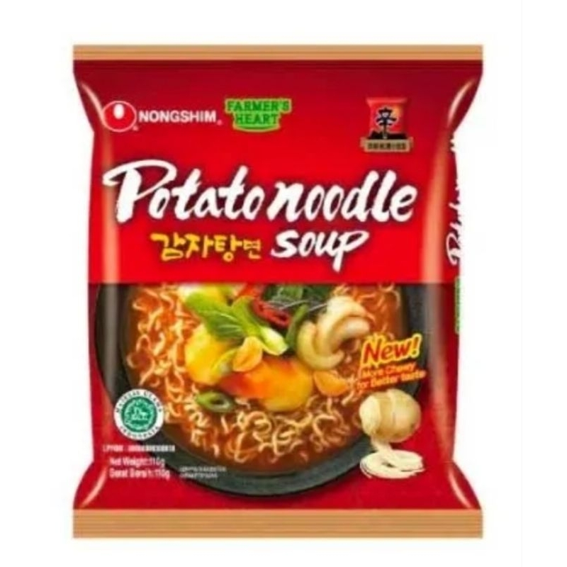 

potato noodle suop nongshim 110gram