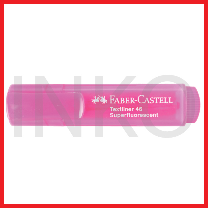 

FABER CASTELL TEXTLINER 46 SUPERFLUORESCENT PINK INK