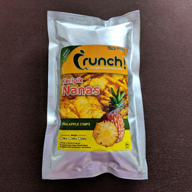 

Keripik Buah Nanas 90gr / 100% Asli Malang / Pineapple Chips - Panji Food