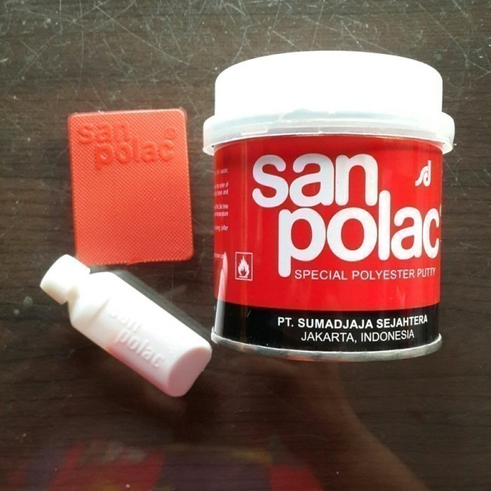 Dempul Sanpolac 250 Gr Bukan ALFA GLOSS