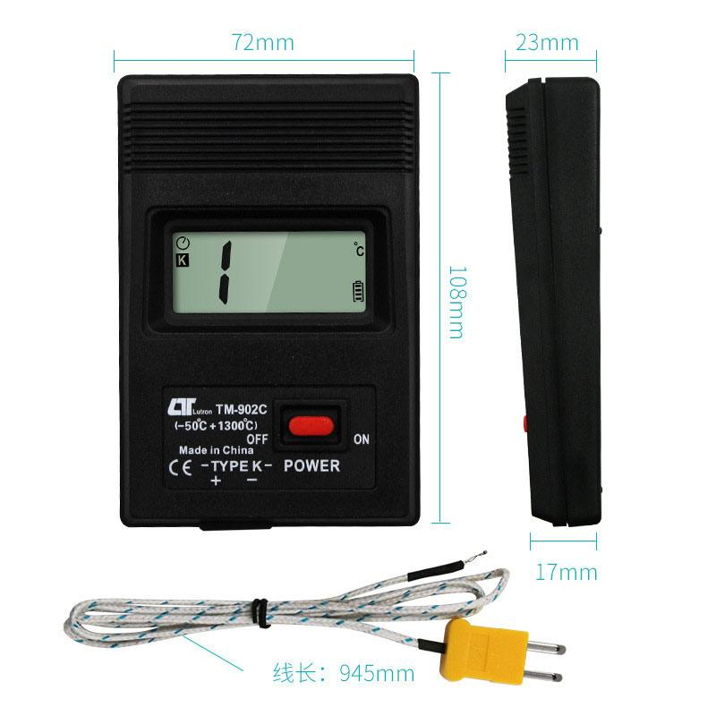 Termometer TM902C Digital Thermocouple Thermometer  -50C to 1300C TM-902C