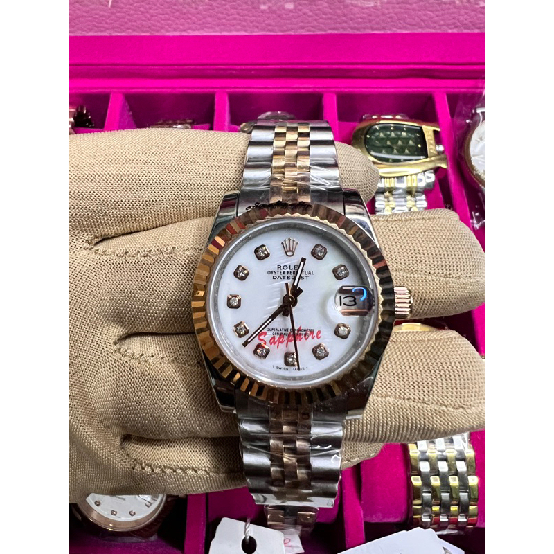 promo jam tangan wanita rolex datejust AUTOMATIC GRADE VIP AAA+ SUPER PREMIUM QUALITY
