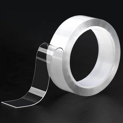 

COD - HZ - Lakban Double Tape Kuat 1M Isolasi Nano Double Tape Isolasi 2 Sisi