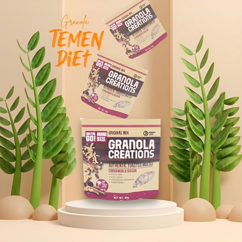 

Granola Creations 60g Cinnamon & Raisin