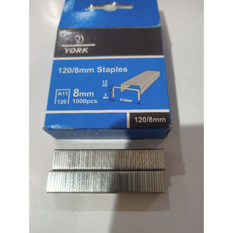 

Isi Straples York 120/8mm Refill straples tembak