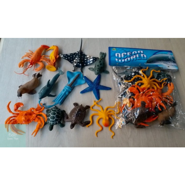

Jual Mainan Binatang Laut Karet Ocean World Sea Animal Murah