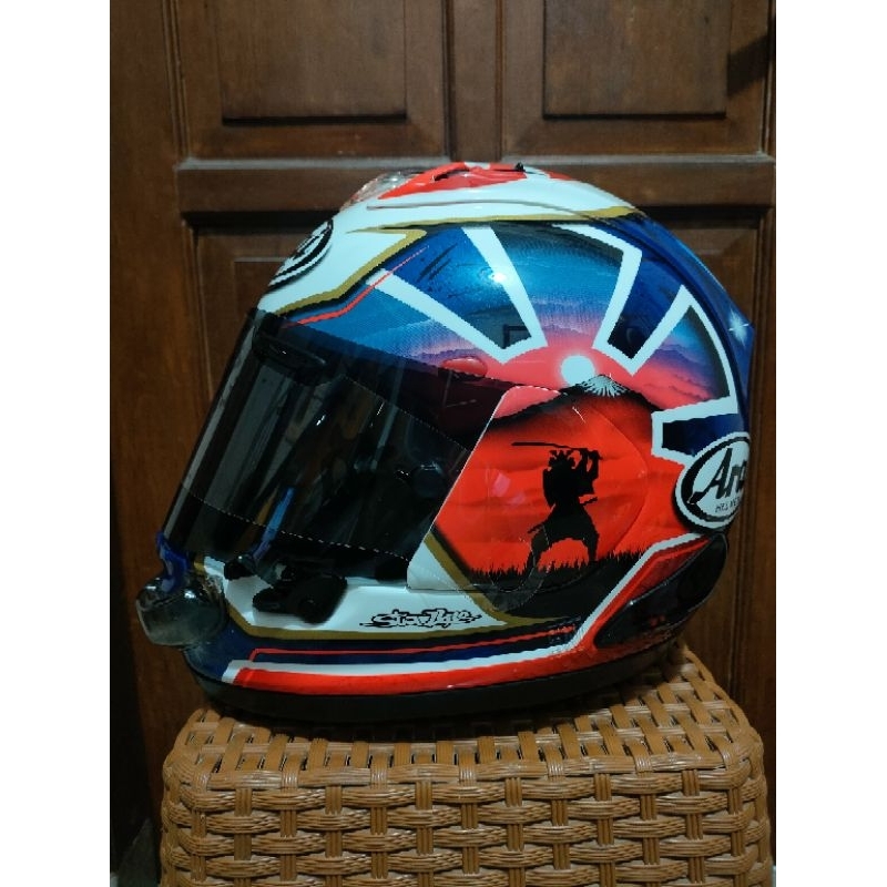 Arai rx7x spirit blue Dani pedrosa