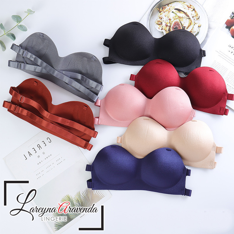 Strapless Bra Invisible Bra Pesta Transparan Tanpa Tali Lengan BH007