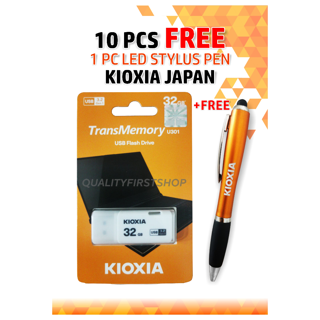 FLASHDISK KIOXIA 32GB USB 3.2 U301 ORIGINAL