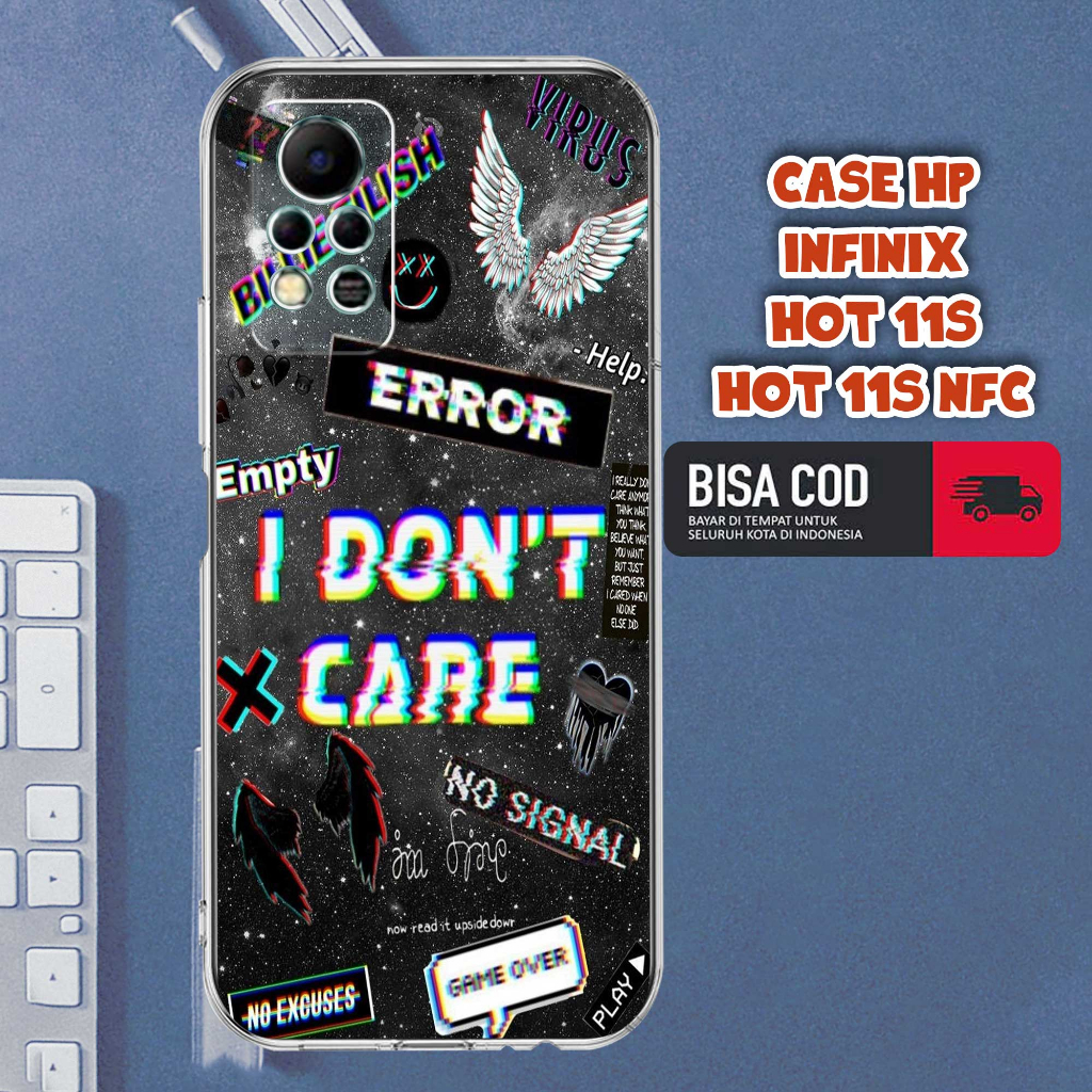 CASE INFINIX HOT 11S NFC MOTIF [POSTER 3] TERLARIS CASING INFINIX HOT 11S NFC TERBARU CLEAR CASE PRO