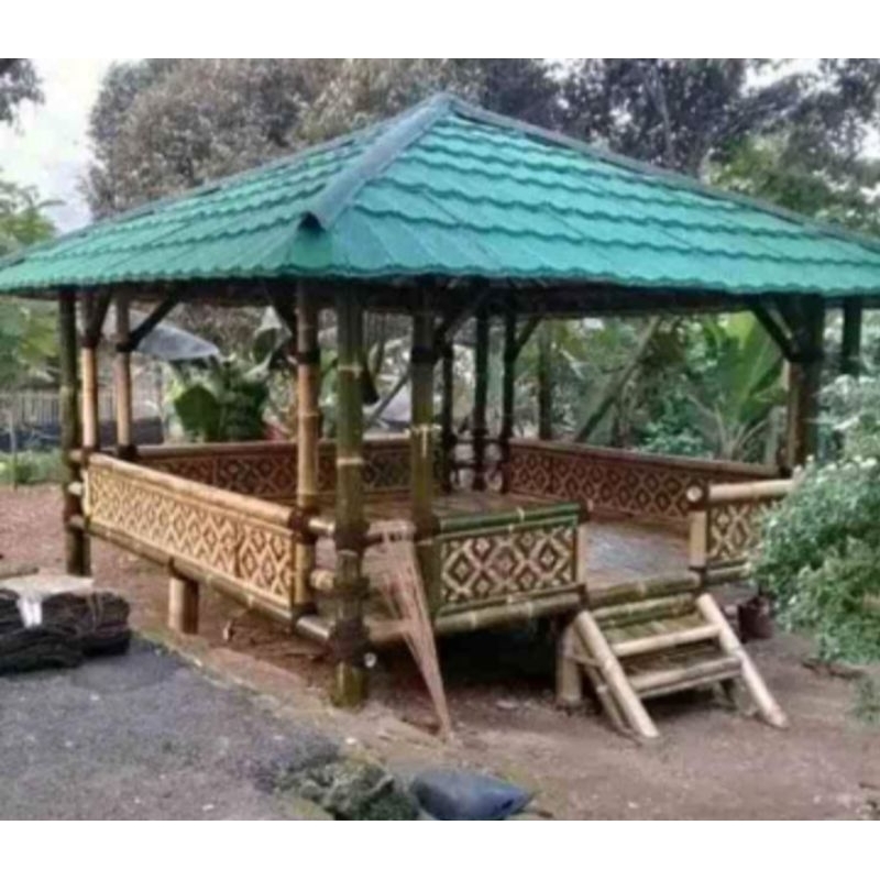 gajebo genteng metal