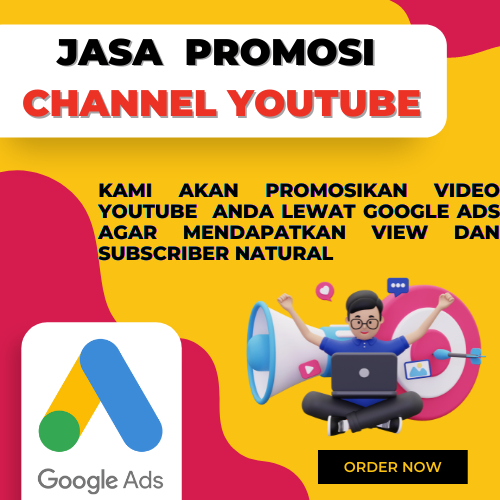 JASA promosi channel youtube