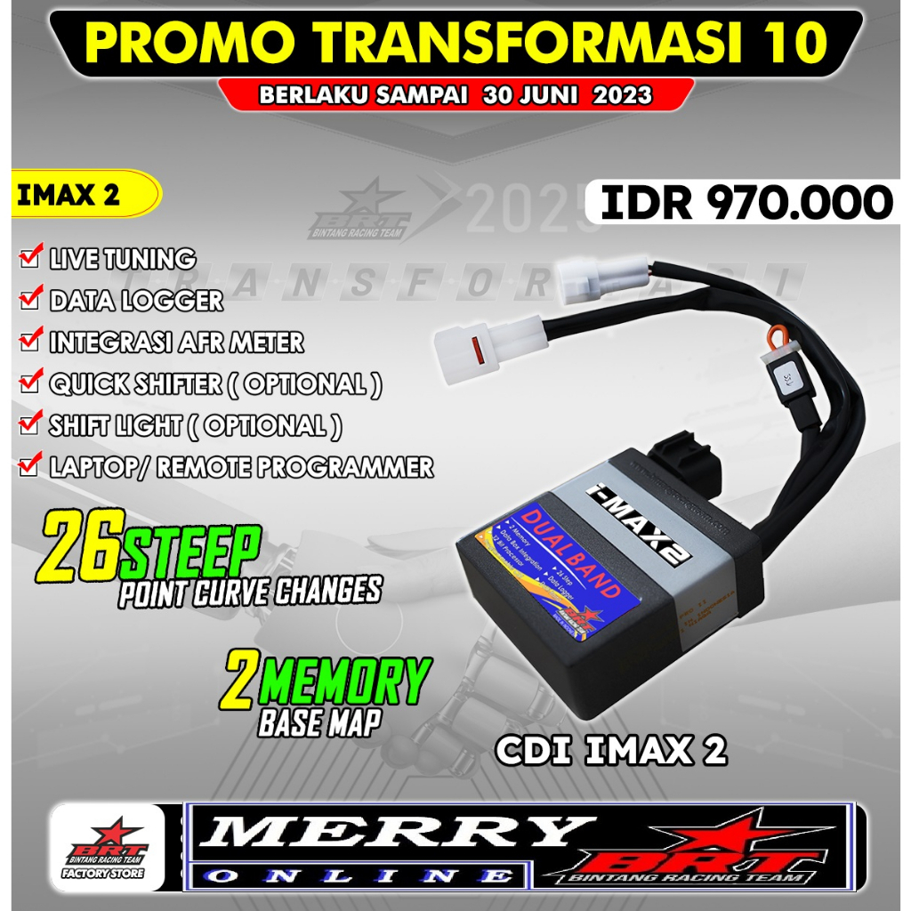 Promo 5 CDI BRT I-Max Imax I Max 2 Dualband KLX 140 150 D Tracker 26 Step 2 Memory