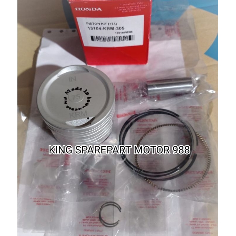 PISTON KIT SEHER SET MEGAPRO NEW VERZA 150 STANDAR OS 25/5075100 SEHER PISTON KIT  MEGAPRO NEW VERZA