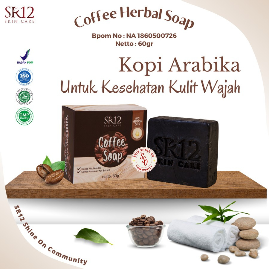 Sabun SR12 Herbal Sabun Bulus Sabun Kopi Coffee Soap Rice Soap Milk Sabun Herbal