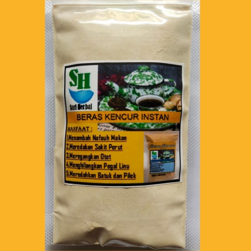 

BERAS KENCUR INSTAN SARI HERBAL 130 gr