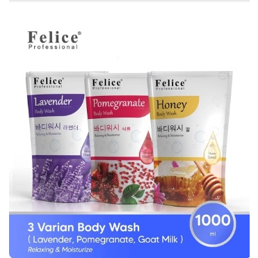 Sabun Mandi Cair Felice Body Wash 1000ml