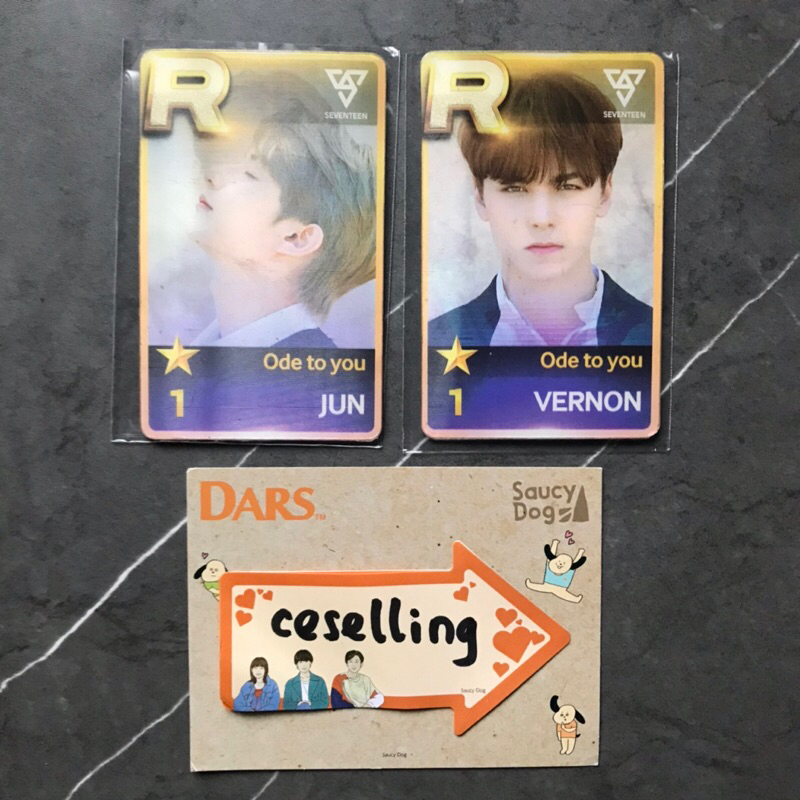SEVENTEEN - Jun & Vernon SSP Superstar Pledis Magnet Lenticular Photocard