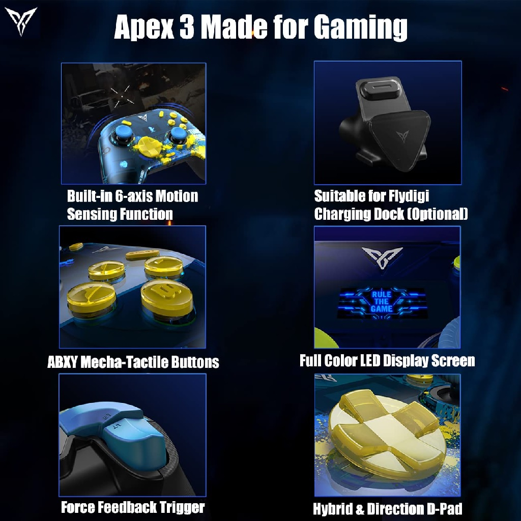 FLYDIGI APEX 3 - FLY TO GALAXY EDITION - Elite Gaming Controller