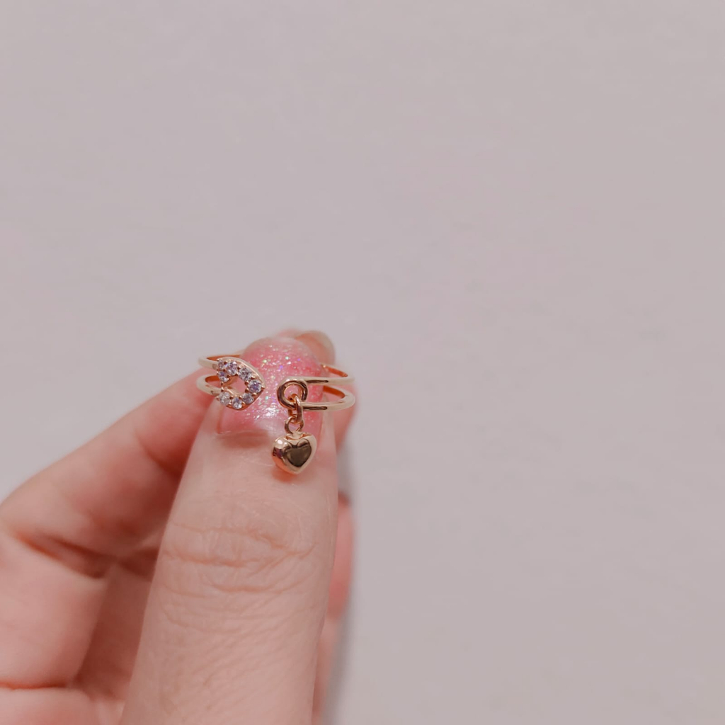 RK cincin peniti cantik dan unik emas asli