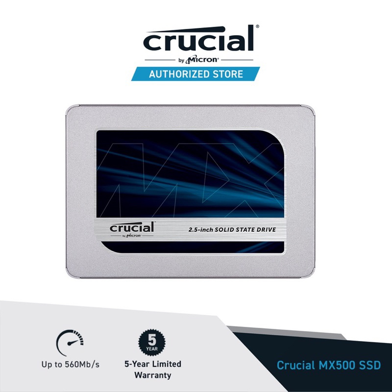 Micron crucial MX500 SSD SATA 2.5 7mm