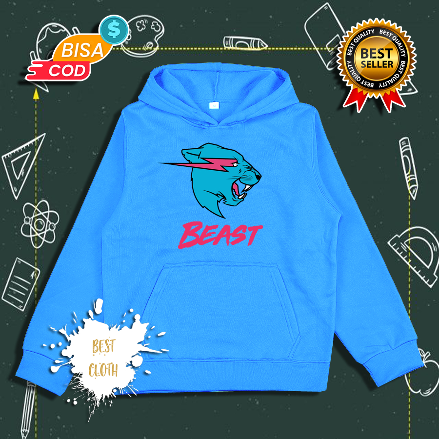 JAKET HOODIE ANAK BEAST MR BEAST