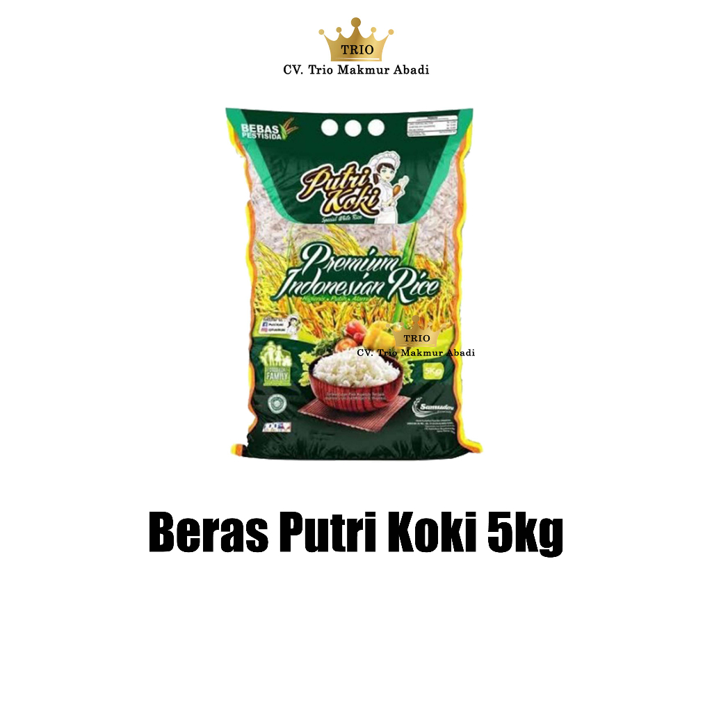 

Beras Putri Koki Hijau 5kg Grosir