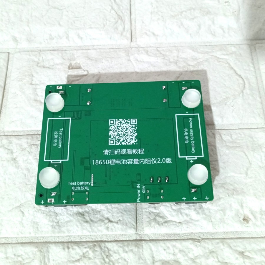 Jlelectro 18650 Tester Lcd Baterai Lithium Tester Kapasitas Cek Discharger