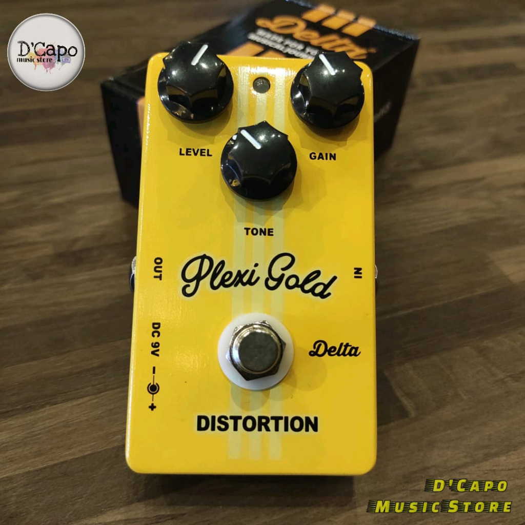 Efek Gitar Delta Plexi Gold Distortion