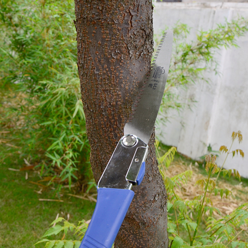 Waist Saw Gergaji Lipat Portabel / Gergaji Tangan Tukang Kayu Super Tajam Mini Asli Manul Terkiro / Mesin Gergaji / Gergaji Lipat Potong Pemotong Kayu Dahan Batang Pohon Bambu Ranting Kecil /Knifezer waist saw gergaji lipat portabel - LA145