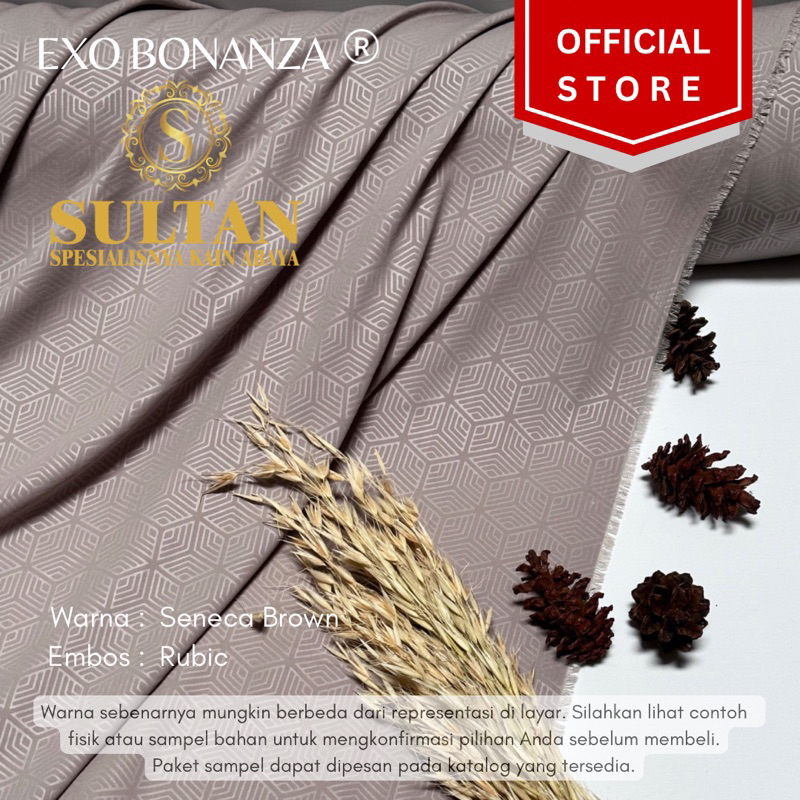 50CM EMBOS RUBIC EXO BONANZA SENECA BROWN KAIN ABAYA SULTAN
