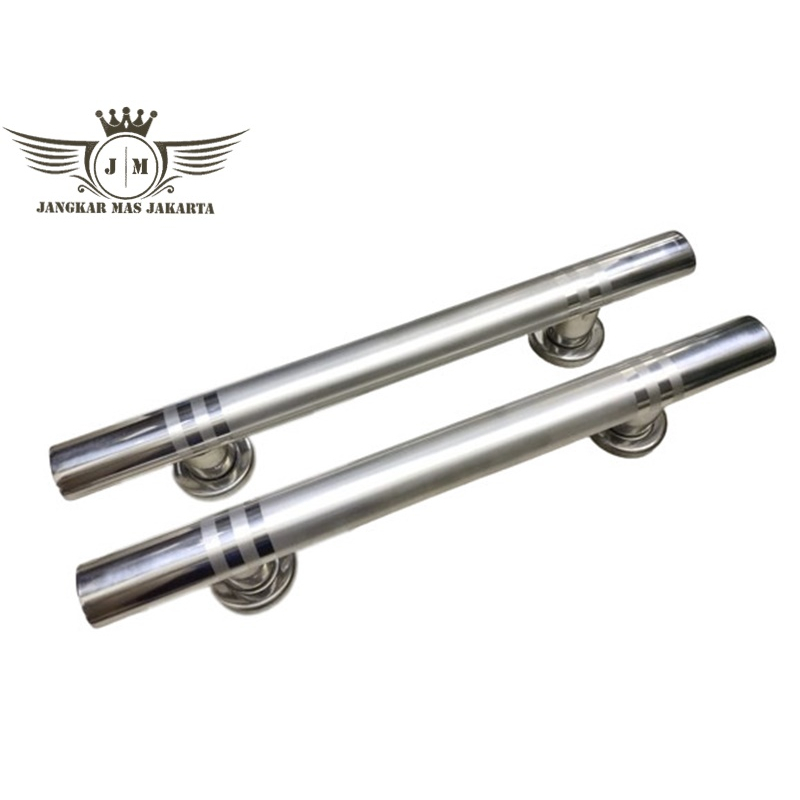 Pull Handle Oval Stainless 33cm Gagang Pegangan Tarikan Pintu 2 Daun JKM