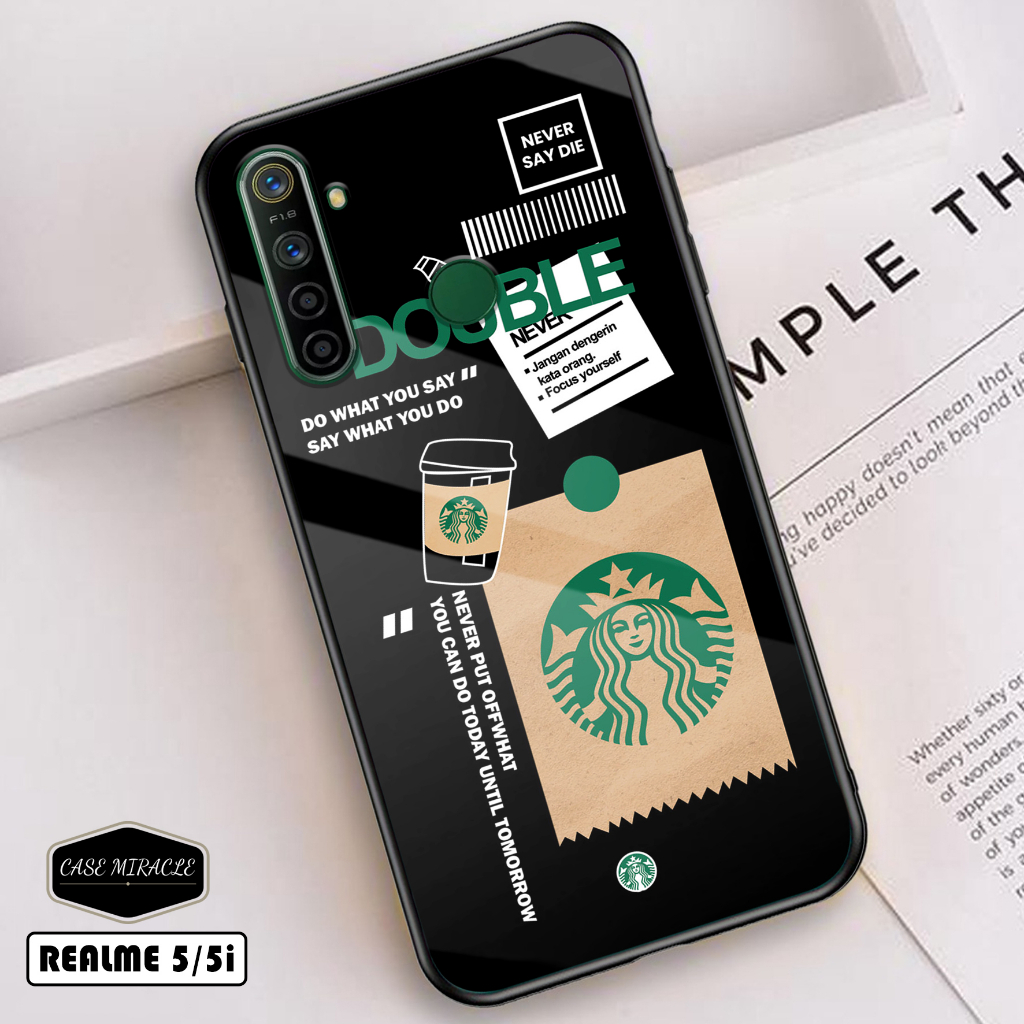 Case REALME 5 / REALME 5i - Casing REALME 5 / REALME 5i Terbaru CASE MIRACLE [ 60 ] Cassing Hp - Sil