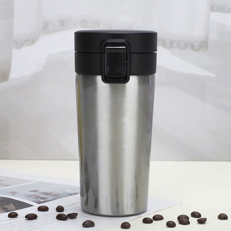 TERMOS KOPI/ MUG COFFEE TAHAN AIR PANAS &amp; DINGIN VACUUM COFFEE CUP BAHAN STAINLESS STEEL 304, 380 ML