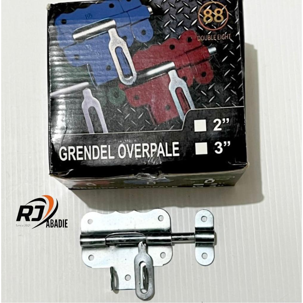 [18PCS] Grendel Overval Overval Tempat Kunci Gembok Besi Chrome 88 2&quot; 3&quot;