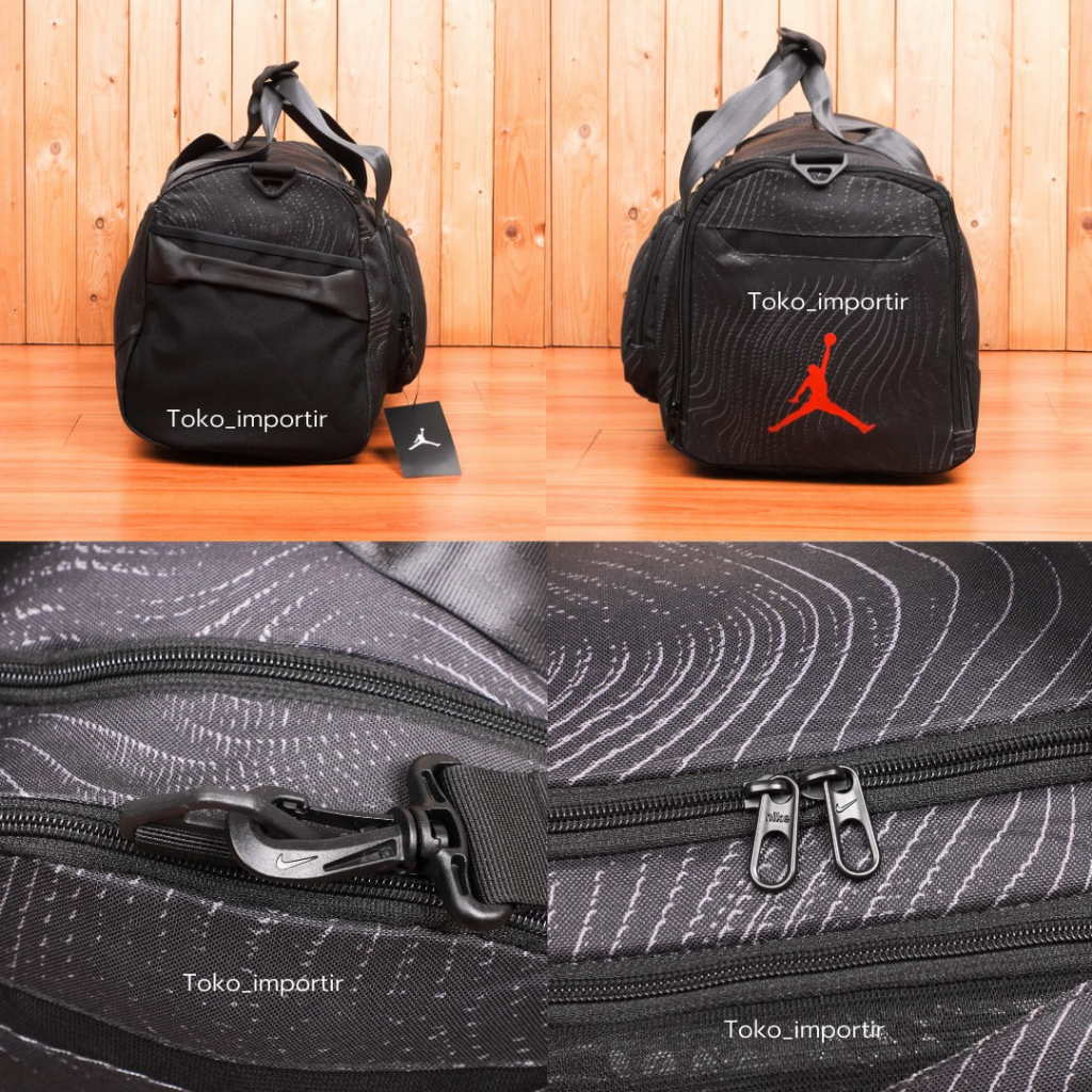 Duffle Bag Air Jord4n Import Mirror ORI / Tas Gym / Tas Travel Bag