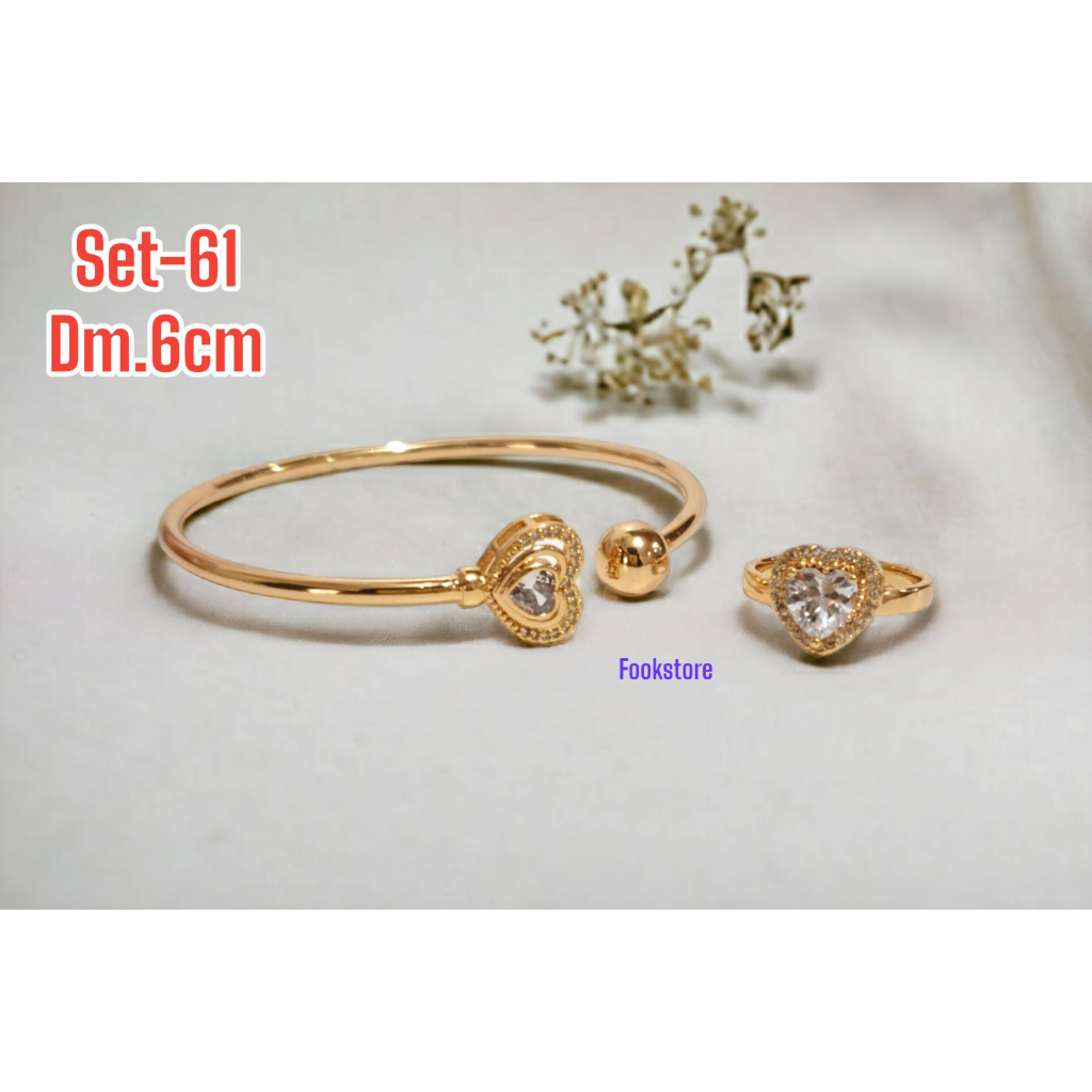 TERMURAH SET GELANG DEWASA GRATIS CINCIN