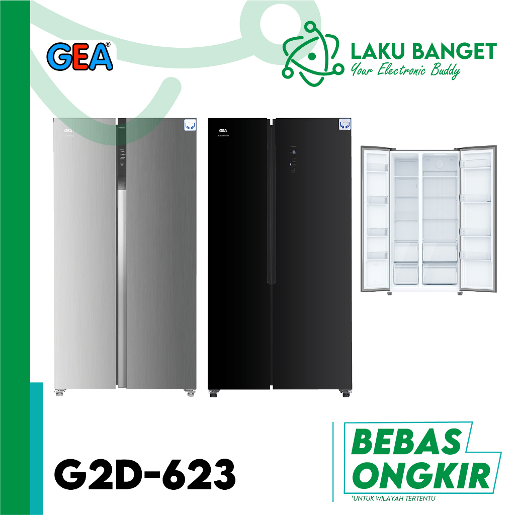GEA Kulkas 2 Pintu G2D-623