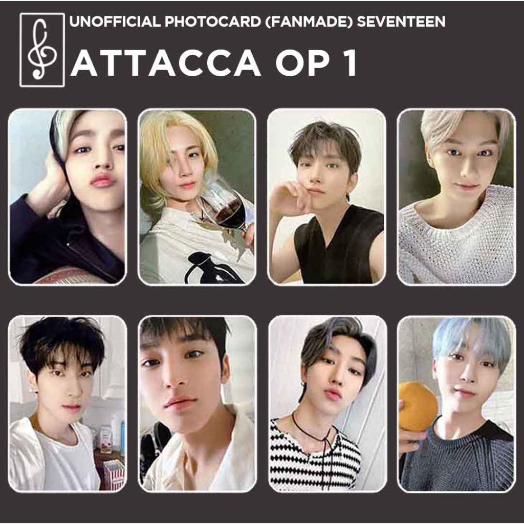 [REPLIKA SEVENTEEN] ATTACCA PHOTOCARD  UNOFFICIAL