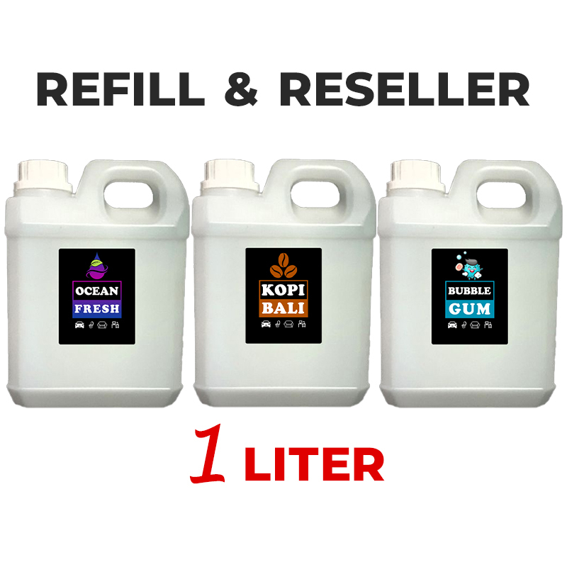 1 LITER REFILL Parfum Kopi Bali Multiguna / Pengharum Pewangi Sepatu Helm Jaket Lemari Ruangan Mobil