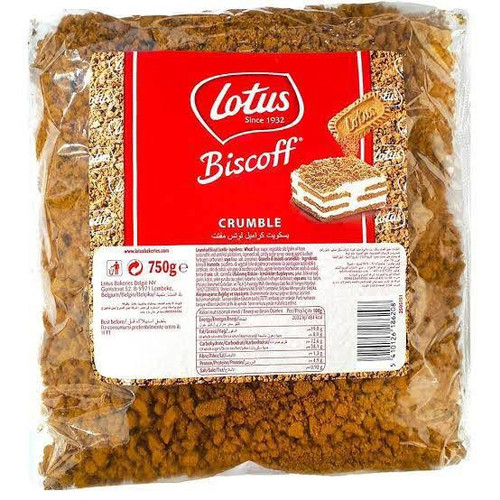 Lotus Biscoff Crumble Bubuk biskuit lotus karamel coklat 250g