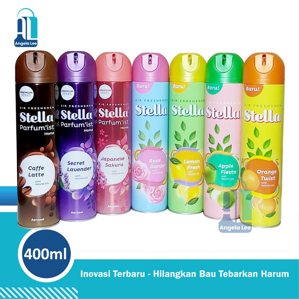 Pengharum ruangan Spray Stella Home Semprot Botol 400ml