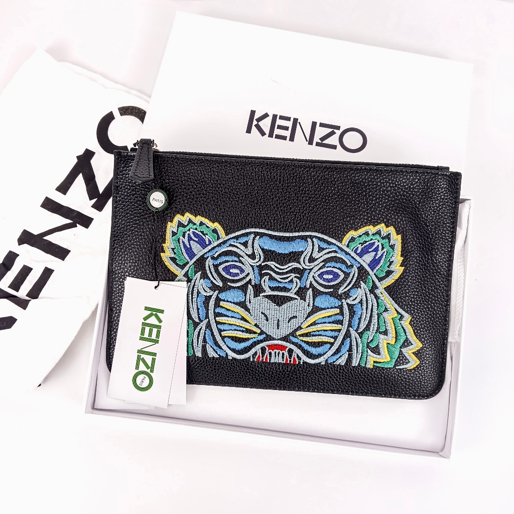 KZ Clutch Men Tiger Motif