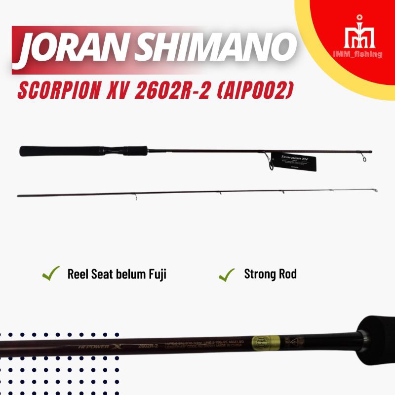 JORAN SHIMANO SCORPION | Tongkat Pancing | Fishing Rod | Spinning