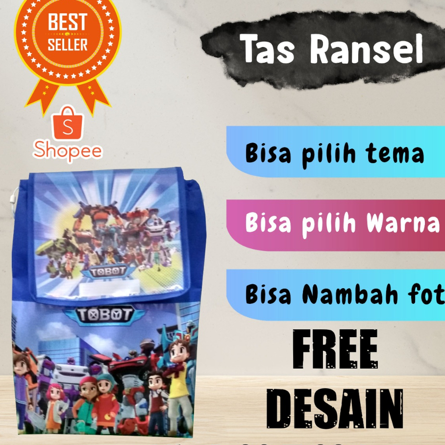 RANSEL SOUVENIR ULTAH - TAS RANSEL ANAK - GOODIE BAG ULANG TAHUN ANAK