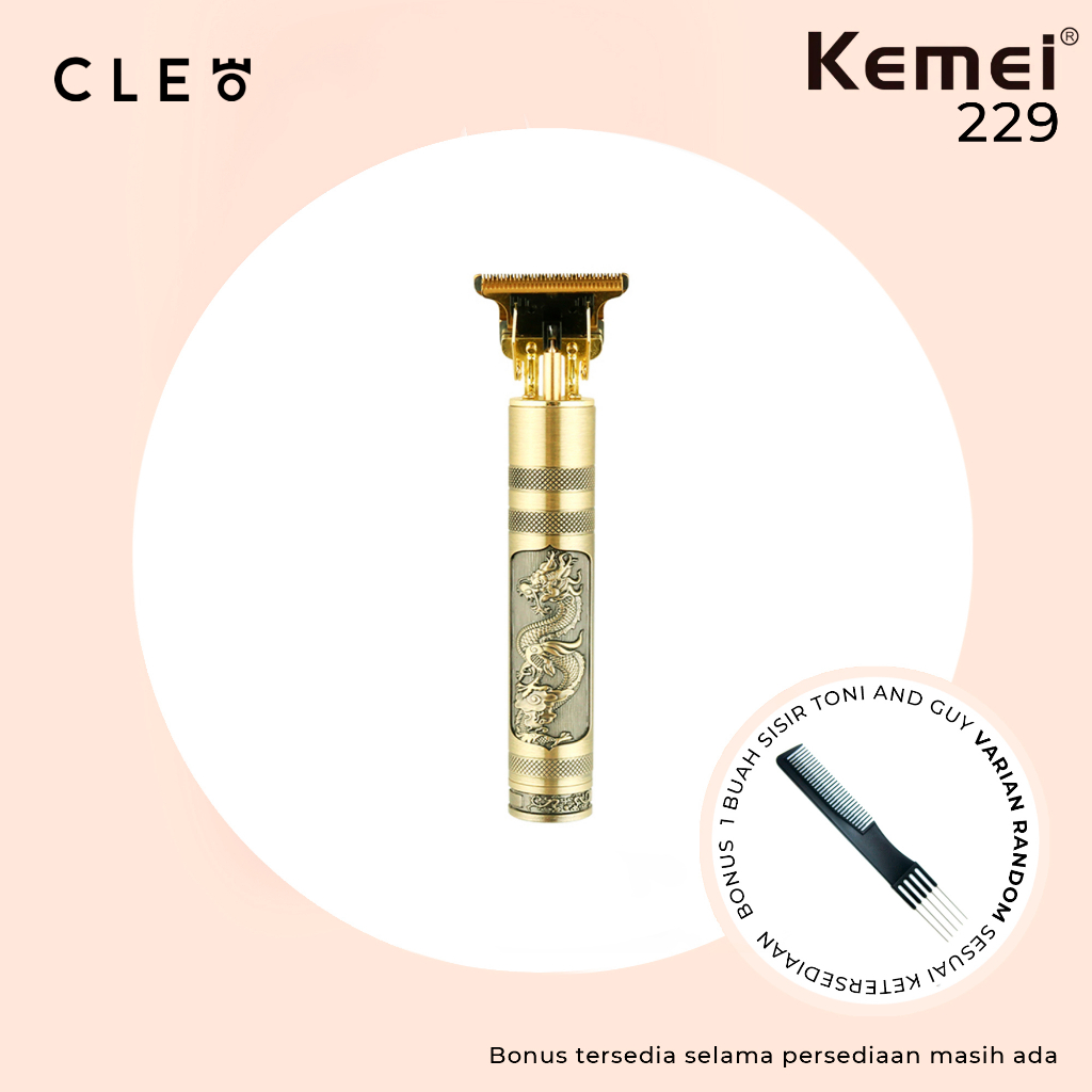 Kemei km-228 / km-229 trimmer kemei alat potong rambut - 100% Original